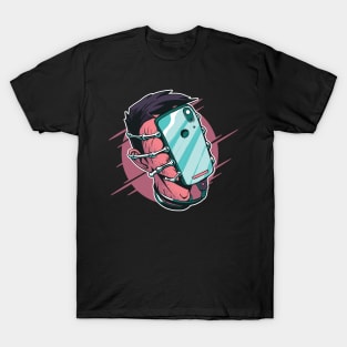 Phone Facehugger T-Shirt